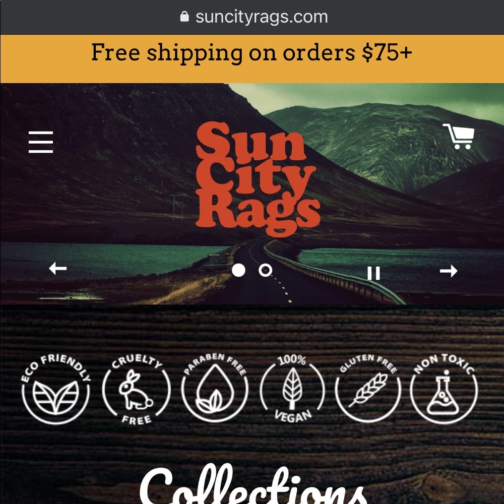Visit us @ Sun City Rags .com